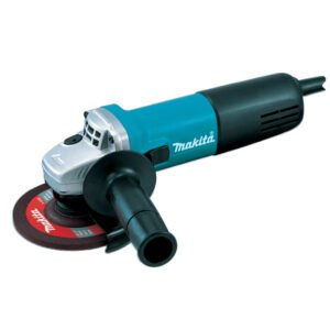 125 mm (5″) 840 W Angle Grinder, Anti-Restart Function, Soft Start, Slide Switch