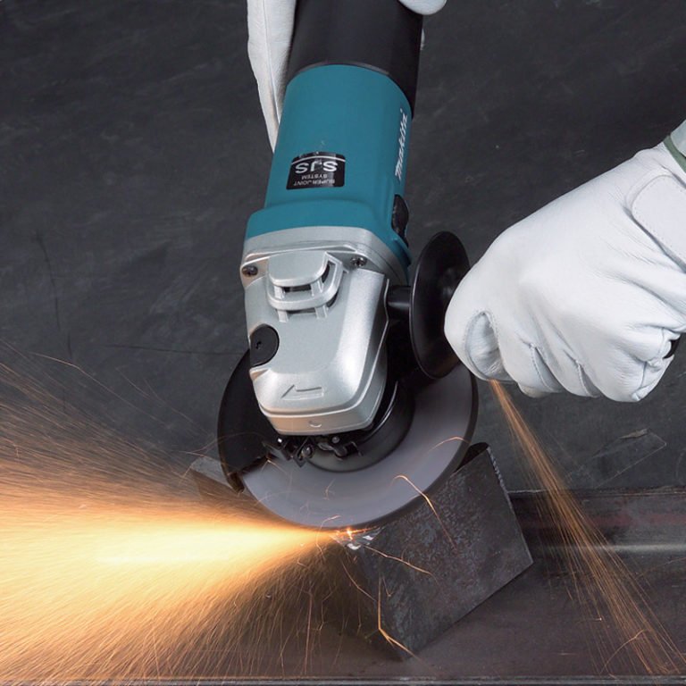 125 mm (5″) 1,400 W SJS Angle Grinder, Anti-Restart Function, Soft Start, Slide Switch - Image 2
