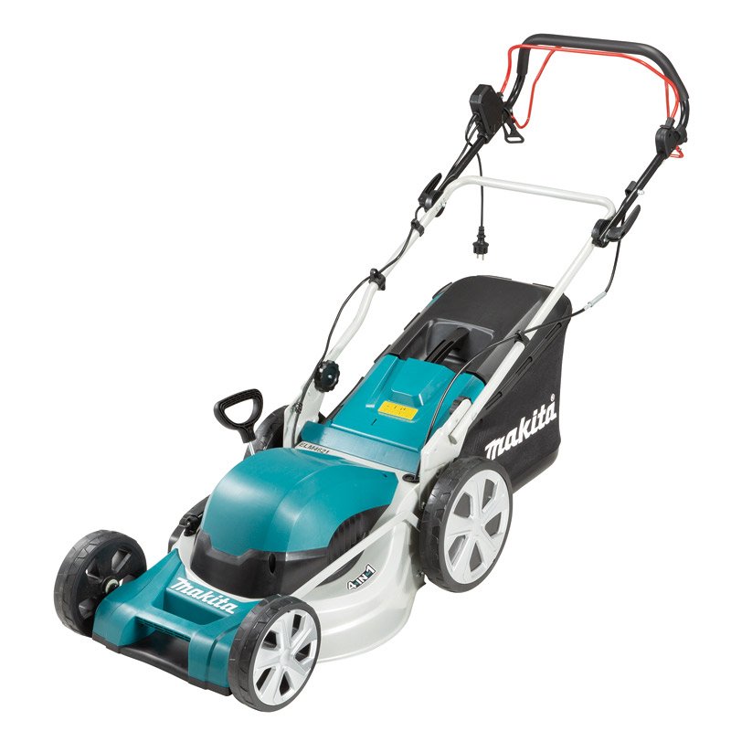 46 cm (18-1/8″) 1,800 W Self-Propelled (Single Speed) 4-in-1 Electric Mower