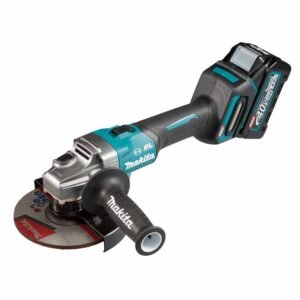 40Vmax XGT BL AFT Cordless 150 mm (6″) Angle Grinder, Anti-Restart Function, Electric Brake, Slide Switch Lock-On