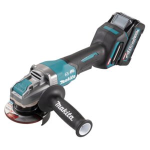 40Vmax XGT BL AFT Cordless 100 mm (4″) Angle Grinder, Anti-Restart Function, Electric Brake, Paddle Switch, X-LOCK
