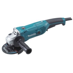 125 mm (5″) 1,450 W SJS Angle Grinder, Anti-Restart Function, Soft Start, Large Trigger Switch