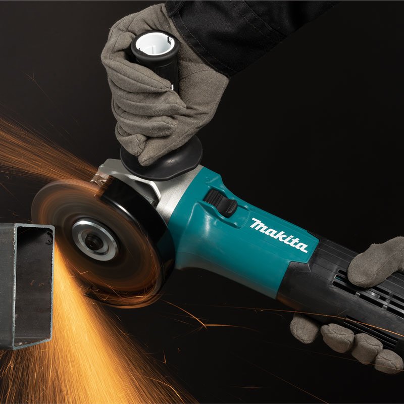 125 mm (5″) 1,900 W SJS II AFT Angle Grinder, Anti-Restart Function, Soft Start, Slide Switch - Image 2