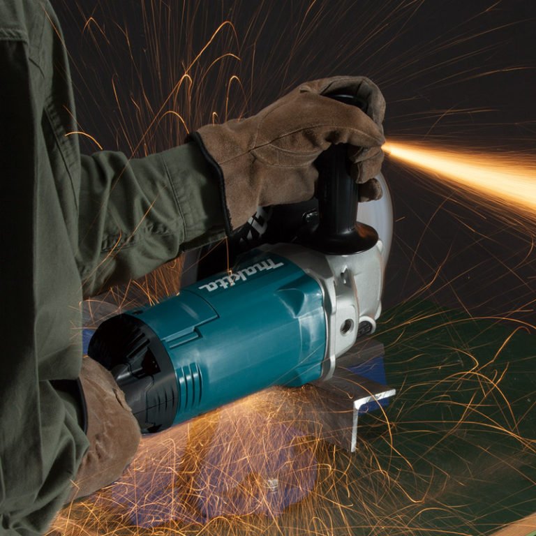 230 mm (9″) 2,200 W SJS II Angle Grinder, Anti-Restart Function, Soft Start, Large Trigger Switch - Image 3