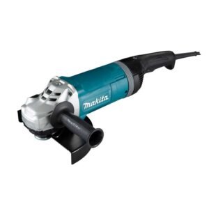 230 mm (9″) 2,700 W Angle Grinder, Anti-Restart Function, Soft Start, Large Trigger Switch