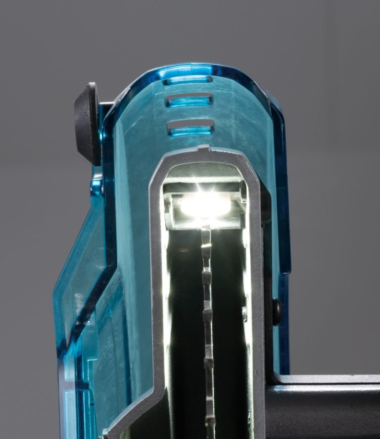 216mm (8-1/2″) Slide Compound Miter Saw, LED Job Light with Cut Line Guide Function - Image 2