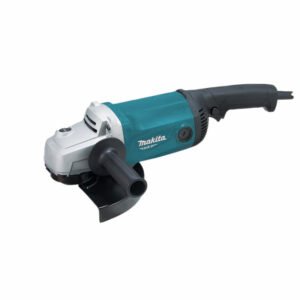 230 mm (9″) 2,200 W Angle Grinder, Finger Trigger Switch